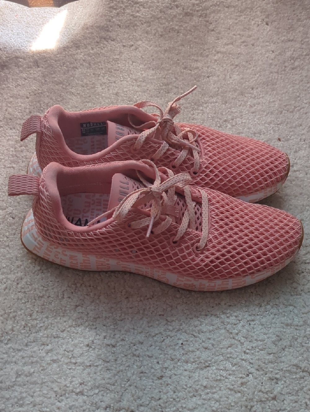 NOBULL Pink Mesh Sneakers Women's Size 9
